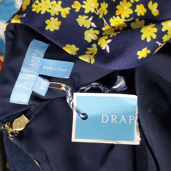 Draper James Cherry Blue Love Circle Dress - Picture 6 of 6